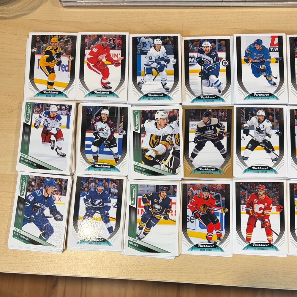 418 Parkhurst Hockey Trading Cards